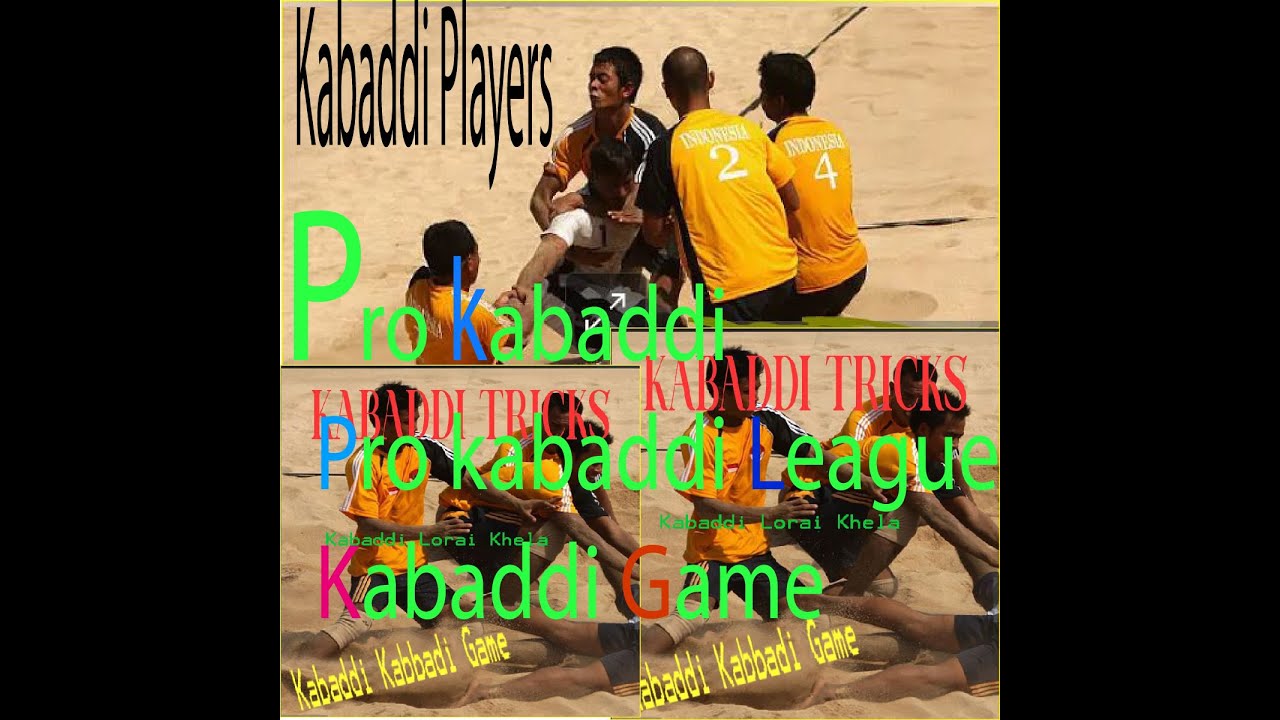 Kabaddi Game And Players