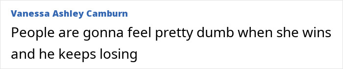 Comment on social media by Vanessa Ashley Camburn about Justin Baldoni's lawyer responding to Blake Lively's lawsuit dismissal.