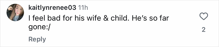 Comment expressing concern for Justin Bieber’s family after his aggressive meltdown captured by paparazzi. Comment expressing concern for Justin Bieber’s family after his aggressive meltdown captured by paparazzi.