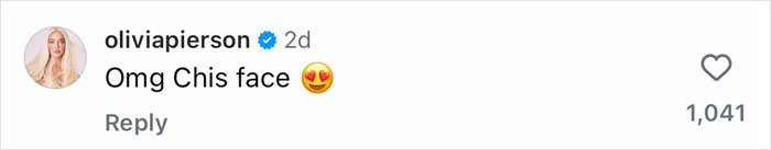 Screenshot of a social media comment praising Kim Kardashian&rsquo;s face amid discussions of plastic surgeries.