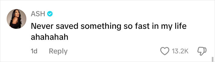 Screenshot of a fan comment responding to Kylie Jenner revealing exact details of her breast augmentation surgery.