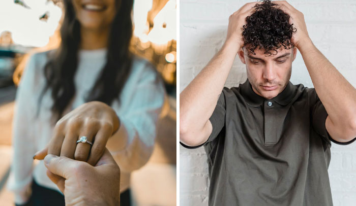 Guy Notices Fiancée Never Wears Engagement Ring, Starts Questioning The Relationship