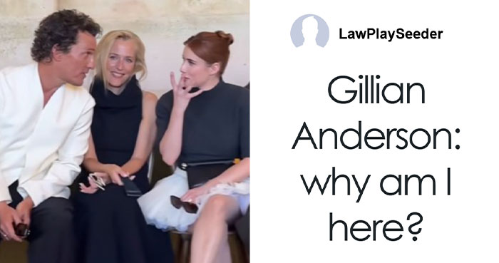 “Can We Talk About His Man Spreading?” Netizens React To Matthew McConaughey At Men’s Fashion Week