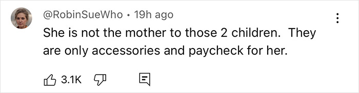 Tweet about Meghan Markle accused of treating her kids like accessories and paycheck, sparking online reactions.