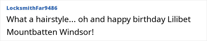 Comment criticizing Meghan Markle&rsquo;s focus on herself in a birthday message for Lilibet Mountbatten Windsor.