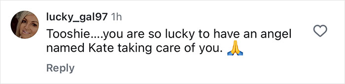 Comment expressing gratitude for care given to a puppy born without butthole by Aussie vets performing surgery.