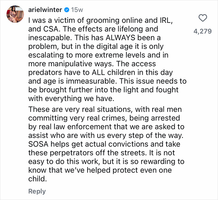 'Modern Family' Star Ariel Winter Pretends To Be A 12-Year-Old To Catch Child Predator 'Modern Family' Star Ariel Winter Pretends To Be A 12-Year-Old To Catch Child Predator