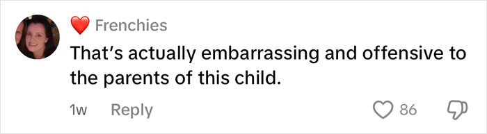 Commenter reacts to a mom&rsquo;s insulting birthday gift causing a fierce backlash online.