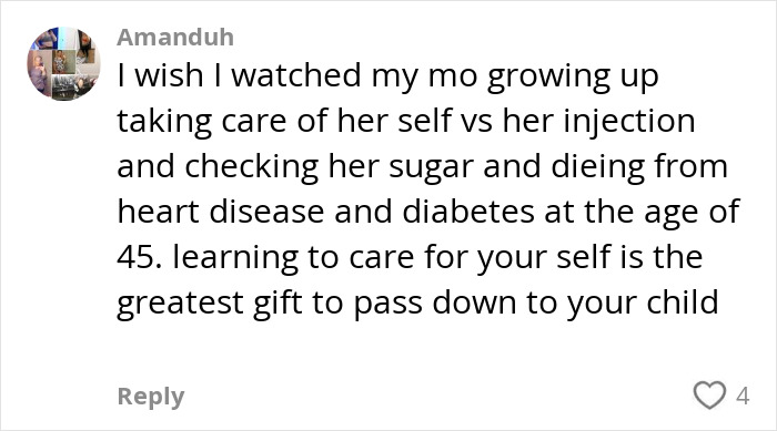 Comment about a toddler pretending to inject mom&rsquo;s weight-loss medication, sparking a traumatizing reaction online.