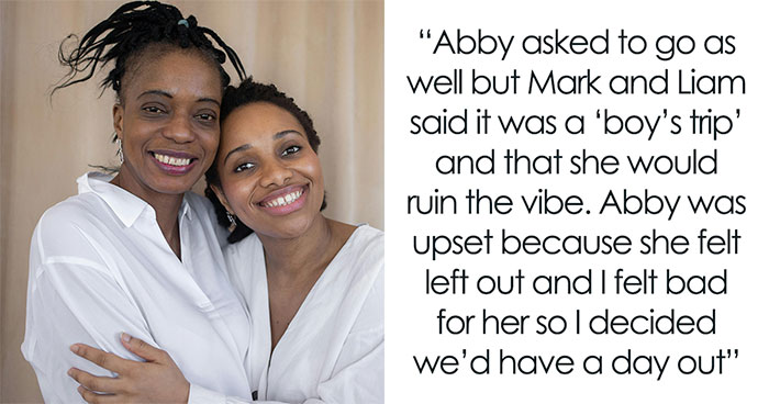 Father Treats Sons To Amusement Park, Upset When Wife Spoils Daughter He Left Behind