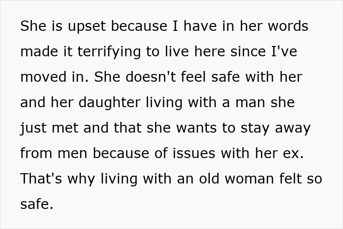 Man inherits house with tenant expressing the home has become terrifying to live in since new occupant moved in.