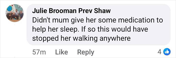 Comment on medication possibly stopping movement, discussing theory in Madeleine McCann disappearance involving drunk driver incident.