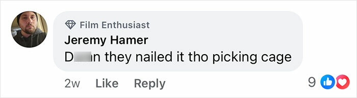 Comment about Nicolas Cage in a fat suit on set of a biopic about legendary football coach John Madden. Comment about Nicolas Cage in a fat suit on set of a biopic about legendary football coach John Madden.