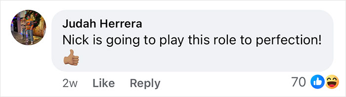 Comment praising Nicolas Cage for his role in a new biopic about legendary football coach John Madden. Comment praising Nicolas Cage for his role in a new biopic about legendary football coach John Madden.