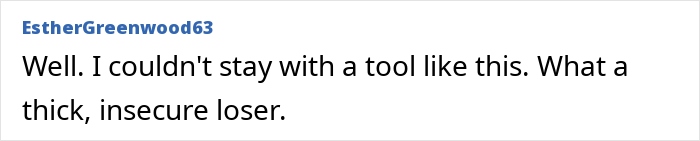 Comment on social media describing an insecure baby and expressing disbelief over past events involving a kiss between friends.