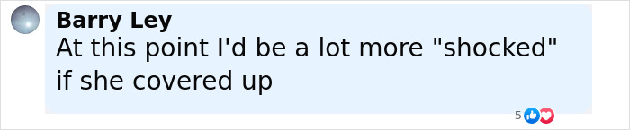 Comment by Barry Ley reacting to Bianca Censori wearing a daring bodysuit sparking Kim K clone comparisons.