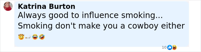 Comment criticizing smoking, referencing Beyonc&eacute; roasted after cigarette stunt during show with possible Kanye West dig.