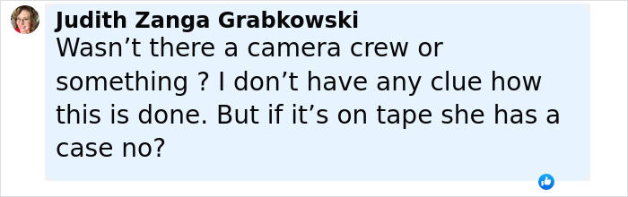 Comment from Judith Zanga Grabkowski questioning how a woman slept with 583 men in 6 hours and mentioning a possible taped case.