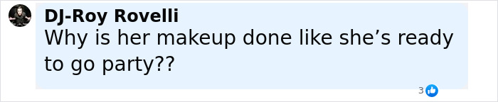 Facebook comment by DJ-Roy Rovelli questioning makeup style, sparking hilarious reactions after female national soccer team defeat. Facebook comment by DJ-Roy Rovelli questioning makeup style, sparking hilarious reactions after female national soccer team defeat.