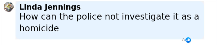 Comment by Linda Jennings questioning police investigation in a suspected homicide case involving a teen's undressed corpse. Comment by Linda Jennings questioning police investigation in a suspected homicide case involving a teen's undressed corpse.