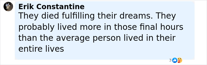 Comment expressing reflection on the final moments of a family captured in a photo inside an Air India plane before disaster.