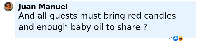 Comment about guests following weird rules at Jeff Bezos and Lauren Sánchez Venice wedding shared on social media. Comment about guests following weird rules at Jeff Bezos and Lauren Sánchez Venice wedding shared on social media.