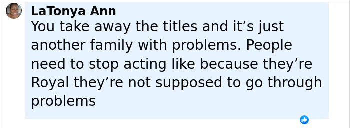 Comment emphasizing family challenges and royal struggles amid King Charles&rsquo; heartfelt Father&rsquo;s Day message and reconciliation calls