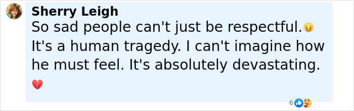 Comment expressing sadness over the sole survivor of Air India crash performing a heartbreaking final act for his brother.