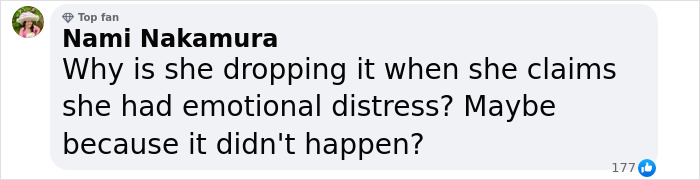 Comment on Blake Lively brutally mocked as she drops major part of lawsuit against Justin Baldoni questioning her emotional distress claim.