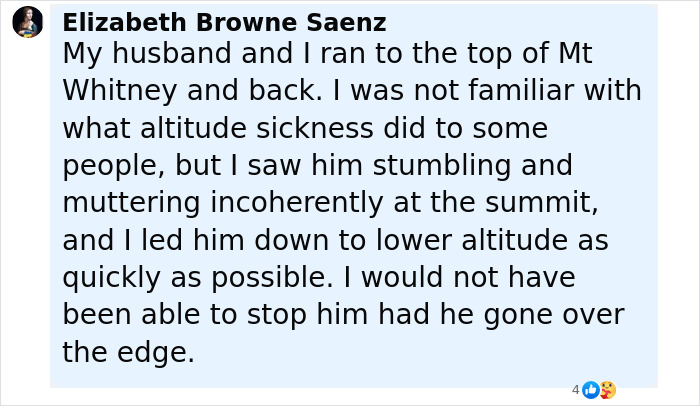 Alt text: Parent describes son hallucinating and speaking terrifying words before walking off a 120-foot cliff in front of his dad