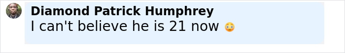 Comment by Diamond Patrick Humphrey expressing disbelief about age, relating to Balloon Boy family controversy 16 years later.