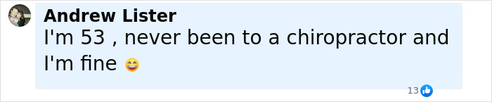 Man sharing his experience about chiropractor visit and neck pain, highlighting risks of locked-in syndrome after treatment.