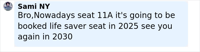 Comment about seat 11A being a life saver seat, relating to Thai actor who survived plane crash and Air India&rsquo;s only survivor.