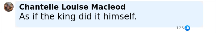 Comment by Chantelle Louise Macleod discussing a statement about the king, related to Aboriginal artist and King Charles debate. Comment by Chantelle Louise Macleod discussing a statement about the king, related to Aboriginal artist and King Charles debate.