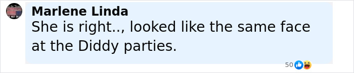 Screenshot of a social media comment praising Charlize Theron&rsquo;s brutal viral takedown of Jeff Bezos and Lauren S&aacute;nchez's wedding guests.