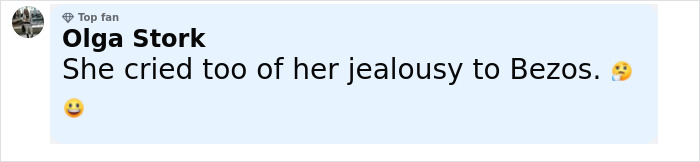 Comment on social media about guests crying at Jeff Bezos&rsquo; wedding, related to Kim Kardashian claims and reactions.