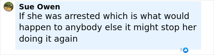 Comment from Sue Owen discussing the impact of arrest on stopping repeated law infringement by Kanye West&rsquo;s wife Bianca Censori.