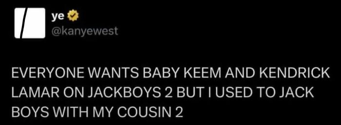 Screenshot of a tweet with text that plays on words, making people go hmmm and prompting shares online.