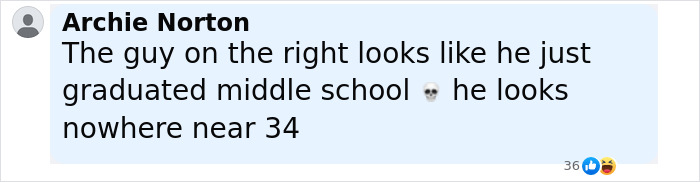 Comment about viral photos of Love Actually star and James Bond actor Sean Connery, comparing their age appearance.