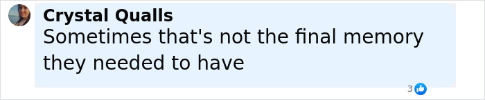 Comment by Crystal Qualls on social media, reflecting on memories related to 16 And Pregnant star Whitney Purvis.