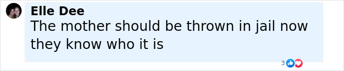 Comment by Elle Dee expressing anger towards the mother after a man abandoned as a baby in a plastic bag meets birth family.