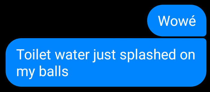 Text message screenshot with a humorous comment that made people go ‘hmmm’ and meant to be shared online.