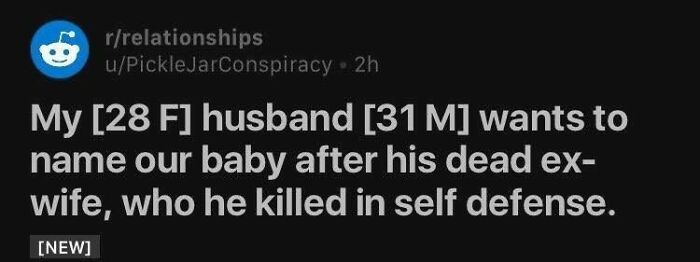 Reddit post with a confusing relationship story that made people go hmmm and share in online discussions.