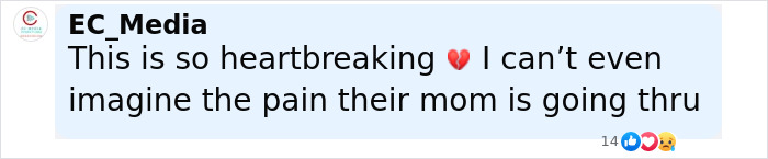 Social media post by EC Media expressing heartbreak over the pain faced before 3 girls were found lifeless.