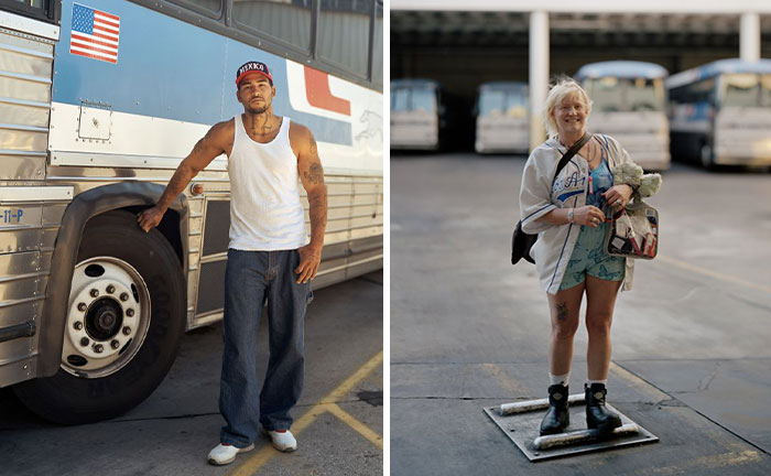 This Photographer Spent A Few Years Capturing The Soul Of America At Bus Stations (44 Pics)