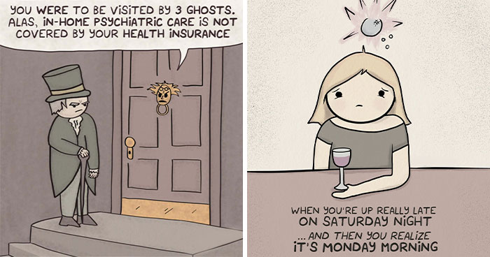 This Artist Perfectly Captures What Burnout Feels Like In 50 Brutally Relatable Comics