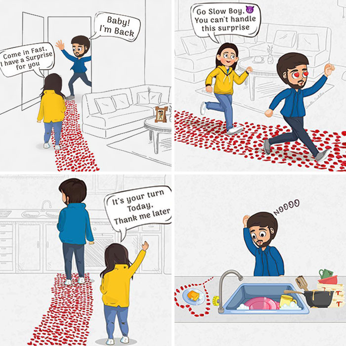 33 Cozy Little Comics About Relationships, By Doodle Cuddles