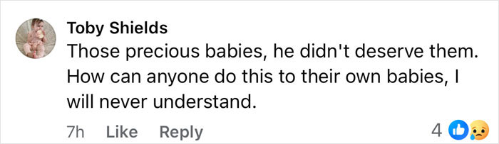 Comment expressing sorrow about the tragic cause of passing for three sisters after planned visitation with their dad.