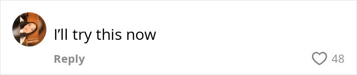 Comment saying I’ll try this now with a woman’s profile picture, engaging with bizarre egg frying technique post. Comment saying I’ll try this now with a woman’s profile picture, engaging with bizarre egg frying technique post.