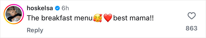 Comment on social media post praising Gigi Hadid’s breakfast menu for daughter Khai, sparking outrage online. Comment on social media post praising Gigi Hadid’s breakfast menu for daughter Khai, sparking outrage online.